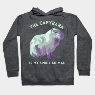 The Capybara Is My Spirit Animal Hoodie